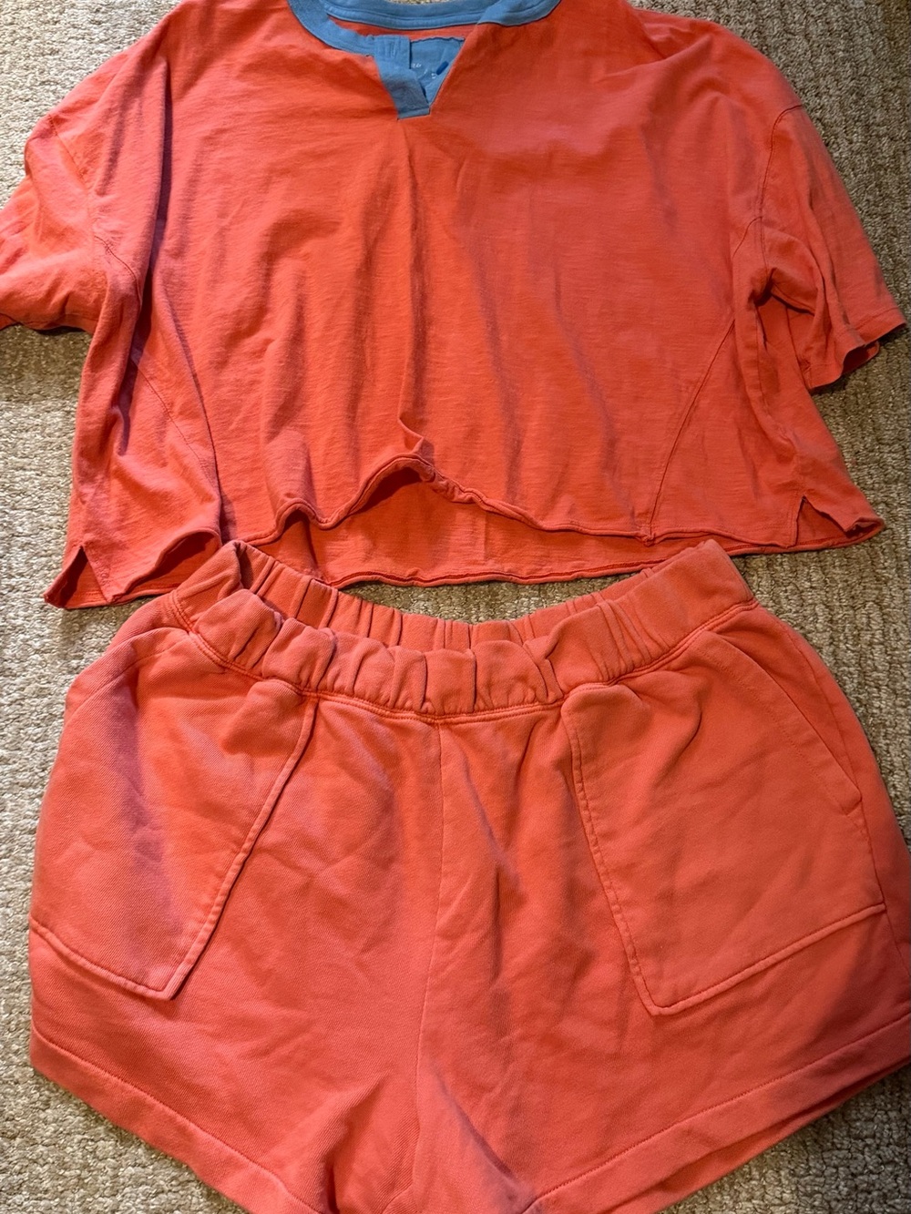 Women’s Coral Lounge Set